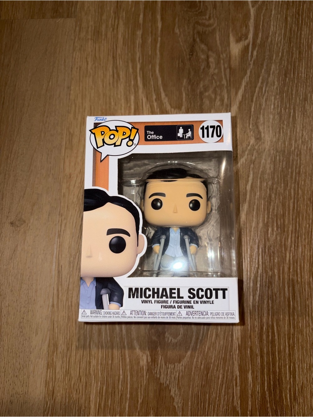 Television Funko The Office 1170 Michael Scott on Crutches! New